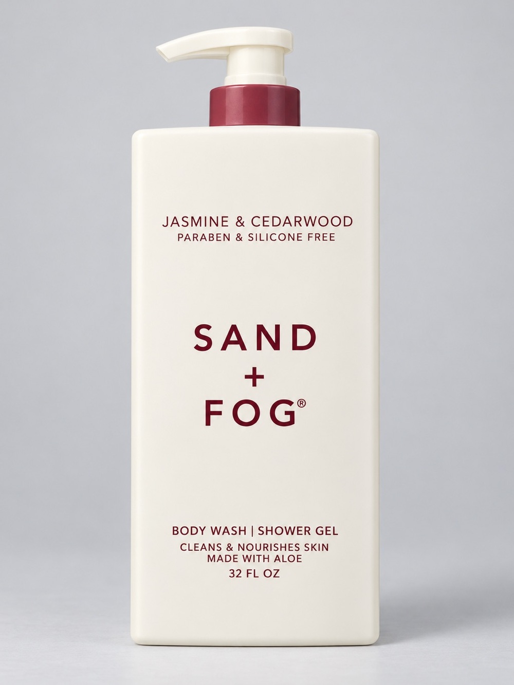 Sand + Fog Jasmine & Cedarwood Body Wash & Shower Gel 32 fl oz